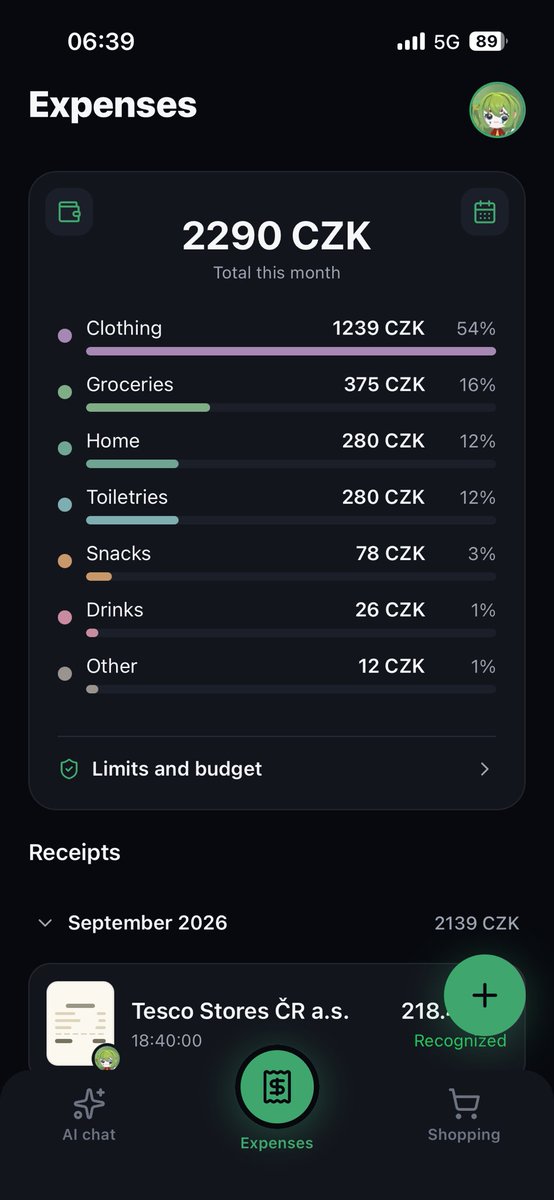 W0iIet's tweet photo. I used to hate tracking my expenses. Manually writing down every purchase felt boring and complicated, so I usually didn’t do it at all.
That’s why I’m building an app where AI does the hard work for you. Snap a photo of the receipt and get clear, accurate spending data in seconds.