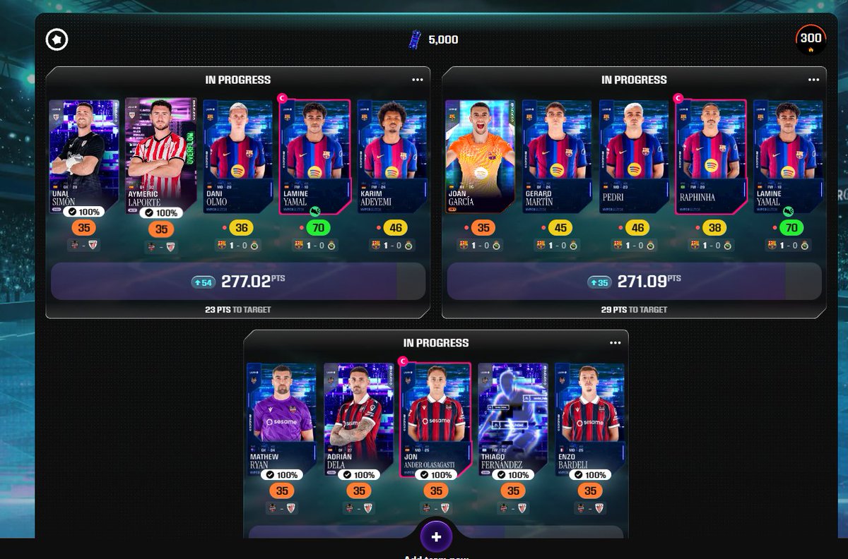 SorareCT4's tweet photo. @Sorare missed the 1k twice need help lol https://t.co/9b3mxWtxBN