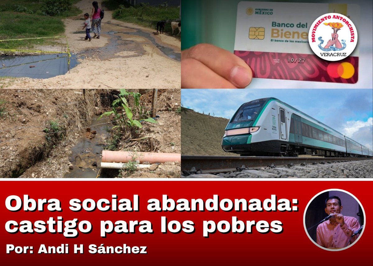 AndiHSnchez1's tweet photo. En los últimos 8 años, el presupuesto del gobierno federal para obra social ha venido disminuyendo; se le da prioridad al uso electorero del presupuesto. El pueblo debe exigir lo que por derecho le corresponde. 

Te invito a leer mi artículo de esta semana
https://t.co/cEbcQs4Vpm https://t.co/dg6R4TWoIz