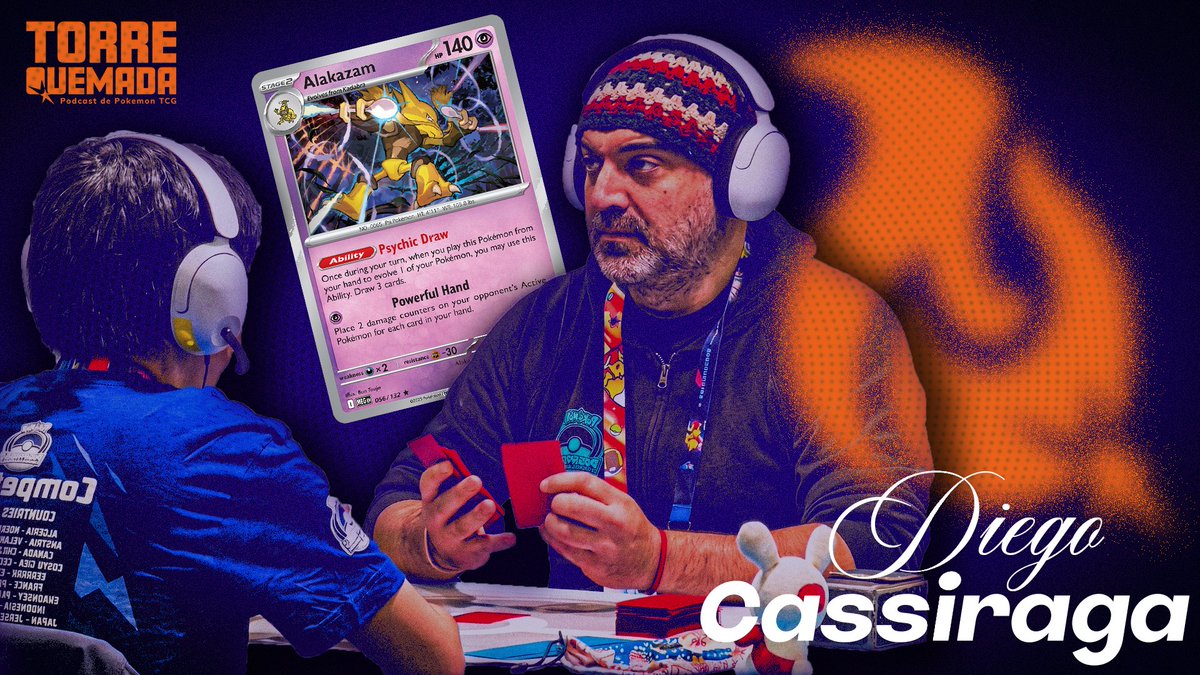 torrequemadatcg's tweet photo. @dcassiraga es el 2º del mundo en Pokémon TCG.

Para él no fue suficiente ser Campeón del Mundo en 2017, ha continuado competiendo como lleva haciendo durante años, a pesar de la edad, de las responsabilidades y de toda teoría.

Ven a conocer al hombre detrás del GORRO

link⬇️ https://t.co/ktdInmO2oN