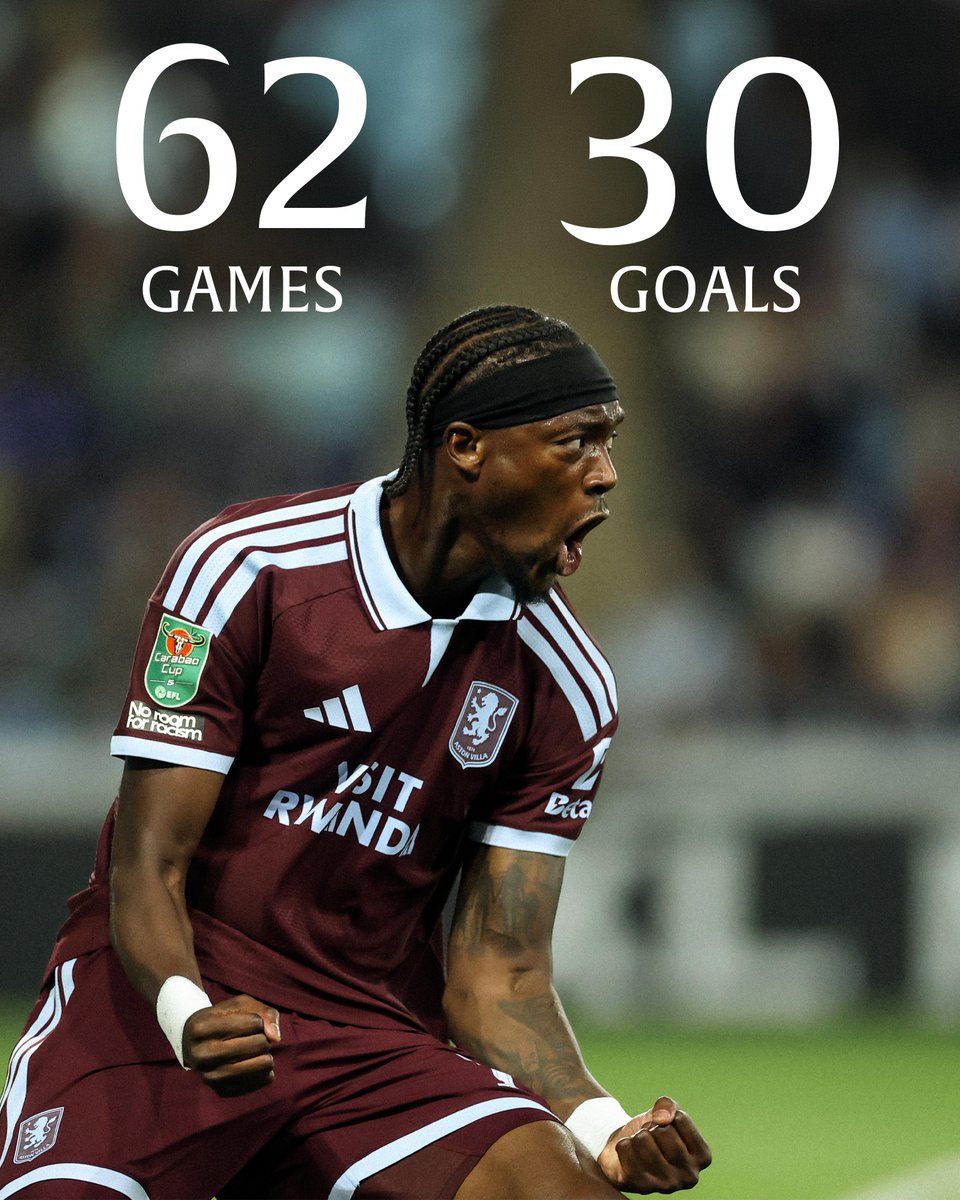 AstonVilla's tweet photo. Tammy's record in claret and blue 🔥 https://t.co/zaWFWByFZ3