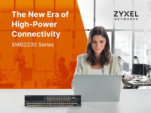 provantage's tweet photo. We’d like to thank @zyxel for today’s training, which included the XMG-2230 Series switches, powered by the latest IEEE 1901 technology, they provide an all-in-one solution for users to easily connect up to 4 media devices. Find the 24-port version here: https://t.co/6rwbfvLK84 https://t.co/90DEdNfIb0