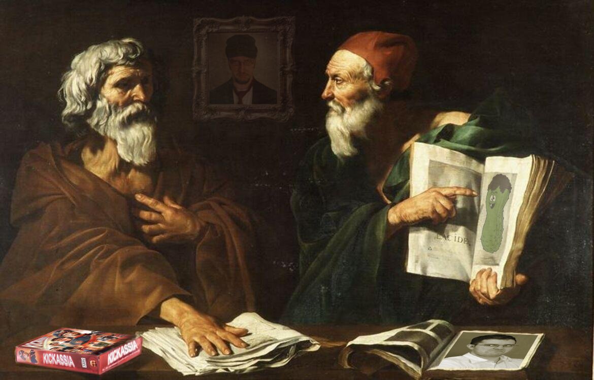 HappyHarryToons's tweet photo. "Dost thou preach the word, and knowest the spirits??"

"Nay, I follow the Nerd, and Nostalgiest of Critics!" https://t.co/SMJGX02EL0