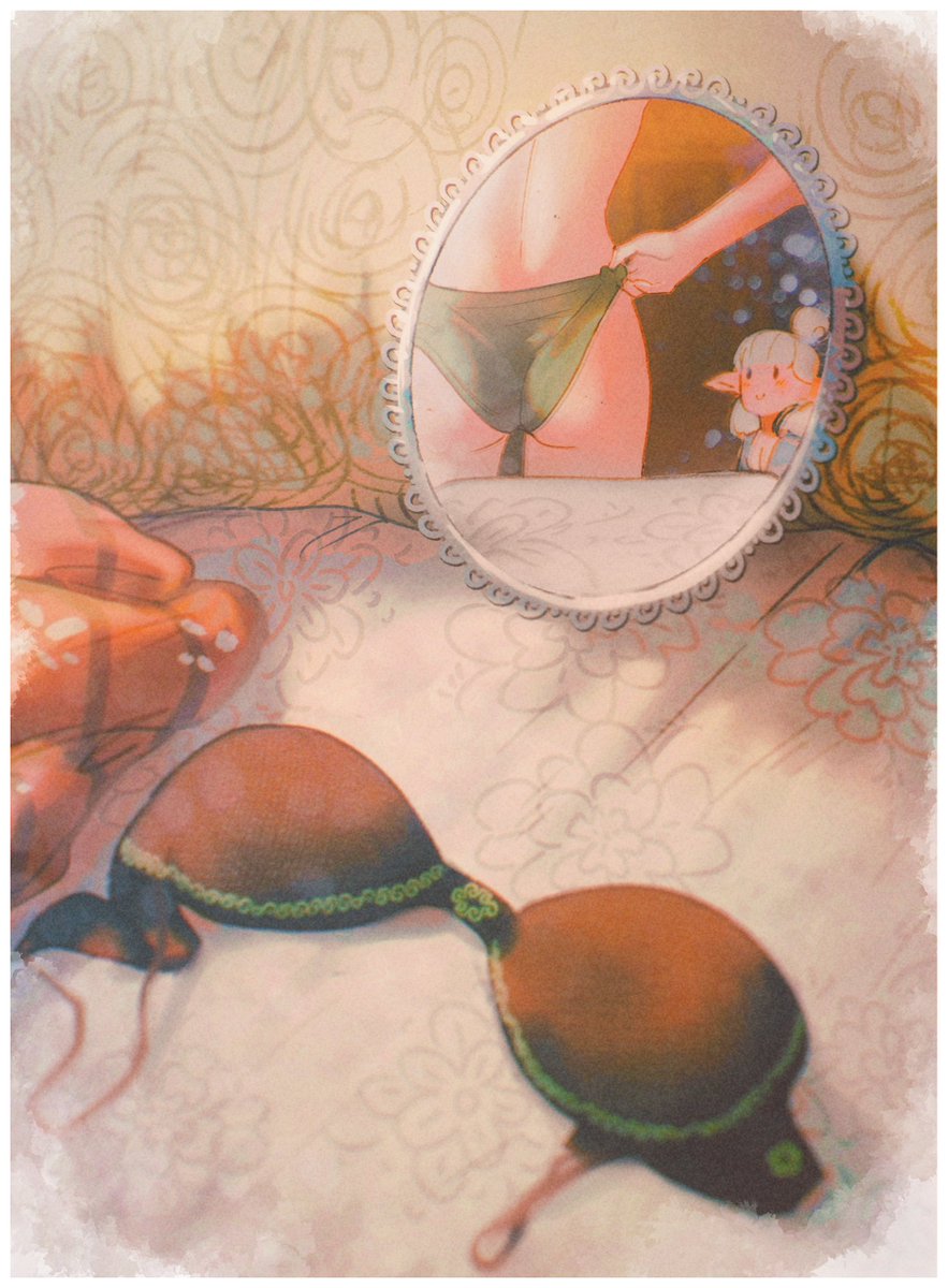SpindleSong's tweet photo. mirror mirror on the bed https://t.co/rVIkgdw8oC