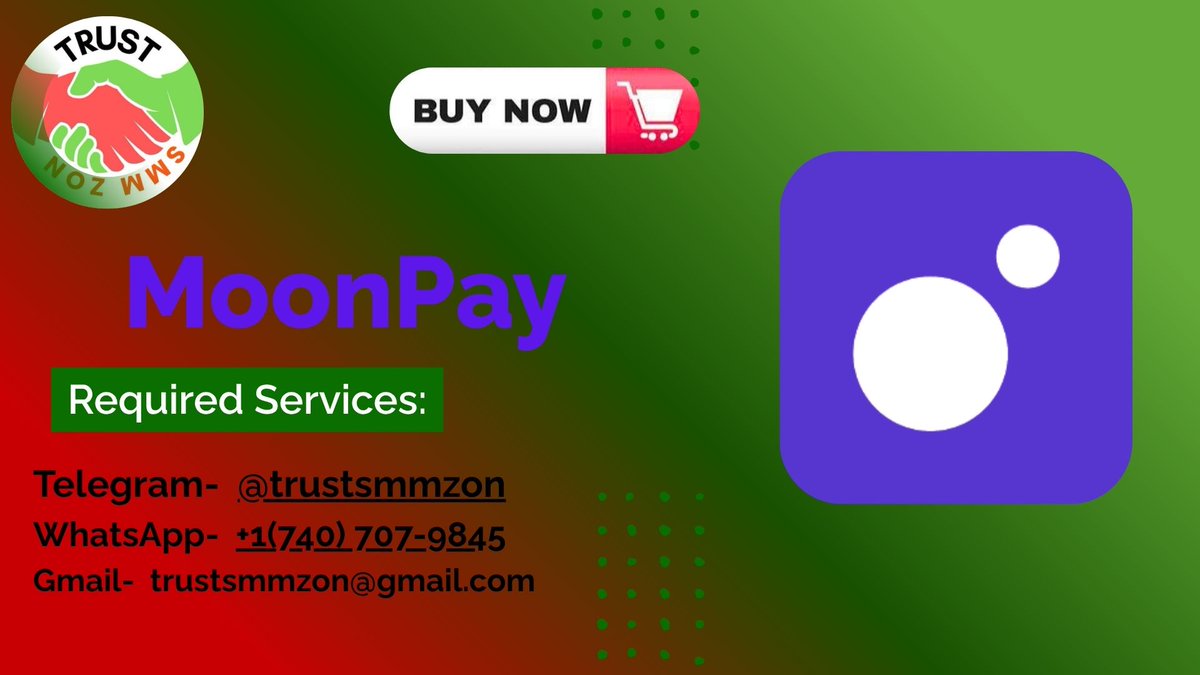 BadgettCan78218's tweet photo. Buy Verified MoonPay Accounts: What Makes an Account Verified?

Required Services:
Telegram-  @trustsmmzon
WhatsApp-  +1(740) 707-9845
Gmail-  trustsmmzon@gmail.com

#Ireland #singapur #Denmark #Kenya #Germany #Sweden #Italy #Isrile #Norway #canada #England #USA #UK #Verified https://t.co/L5sz9UHhEL