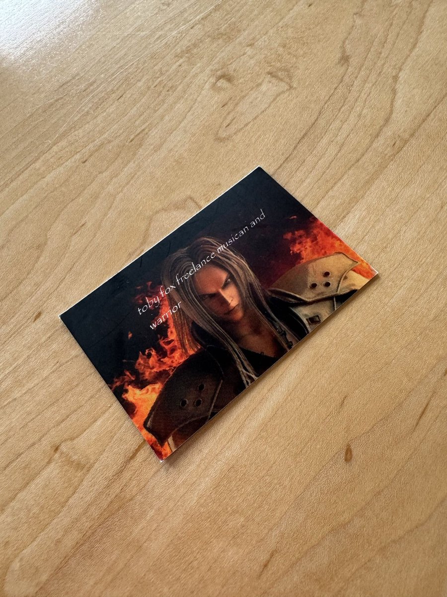 neorouxls's tweet photo. Canon Spamton business card https://t.co/RXhmfZNKNN