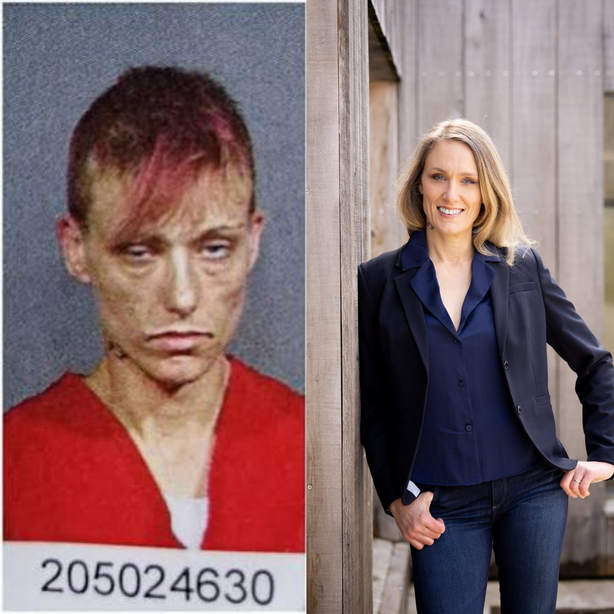 DesireeAmerica4's tweet photo. What real transformation looks like: 17 felonies, decades of hard addiction, and a mugshot that looked like the end of the road.

Now 53, Ginny Burton didn't ask for a handout. She earned an honors degree from the University of Washington and rebuilt her life from the ground up.

She founded the O-UT Program to teach inmates that change doesn't come from state enabling or endless excuses. It comes from discipline and radical accountability. When you stop identifying as a victim, you become untouchable.

To hear her break down the curriculum in her own words, find her on YouTube: GinnyBurton
