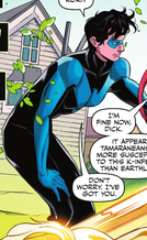 thenonbinarytec's tweet photo. that body... what the hell?? #supermanunlimited #nightwing https://t.co/IruRQs3Jse