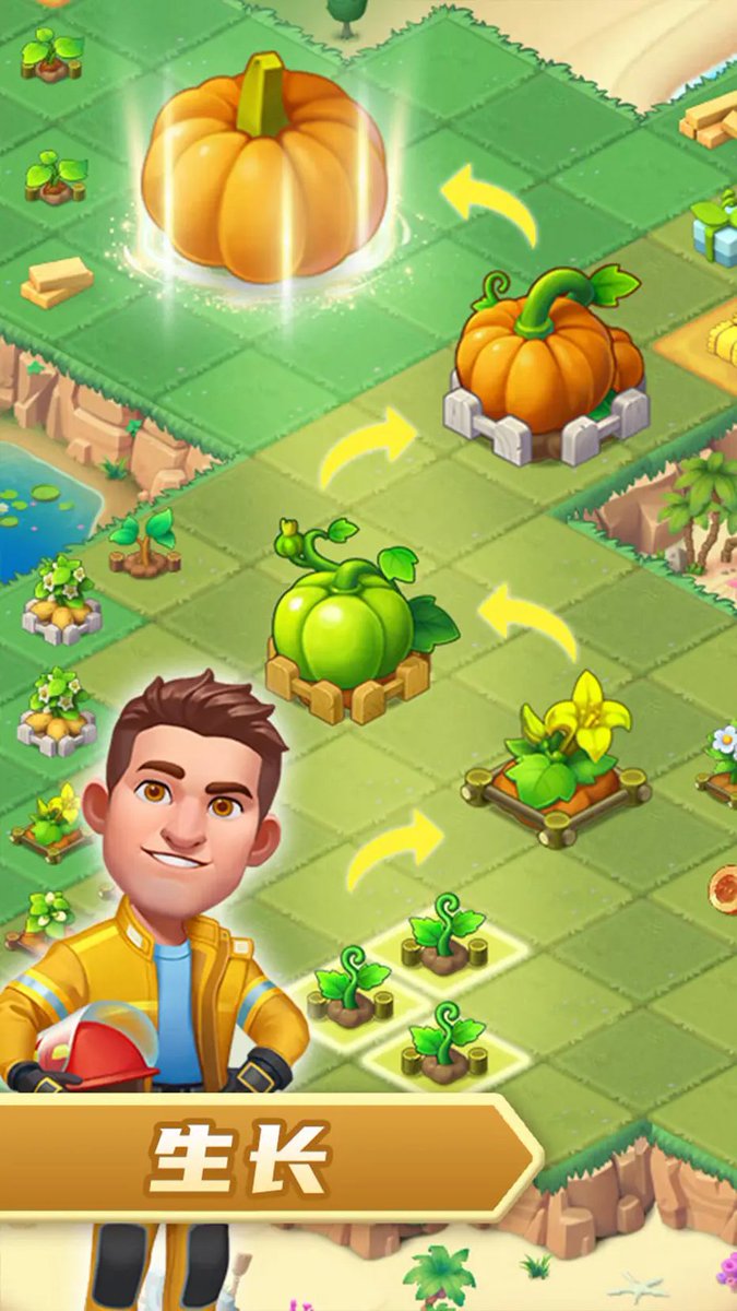 ailed735519's tweet photo. Just finished a fun 20-minute farming round on my casual mobile game—harvested all my crops and upgraded my tools, perfect way to relax after a long day! https://t.co/msqW1WktLY