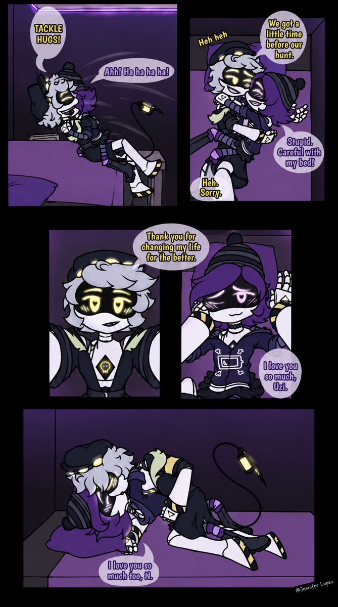 DarkSilentDark's tweet photo. Just two drones one unforgettable connection🖤✨ From chaotic hugs to I love you moments N & Uzi 💜
#MurderDrones #MurderDronesFanart #MurderDronesFan #DigitalArt #FanArt #DigitalArtist #AnimeArt #RobotArt #SciFiArt #DarkArt #PurpleAesthetic #ArtOnX #ArtistOnX #FandomArt https://t.co/JrwXlHKtaW