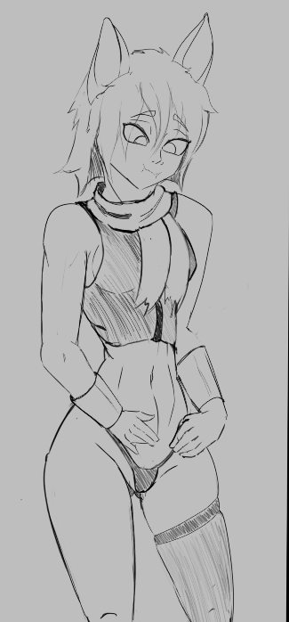SkelaGad's tweet photo. Flat rogue - Something about her seems wrong to me, but I don't understand what exactly. https://t.co/T4J8v3NUy0