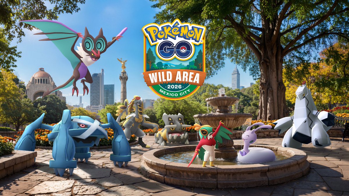 PokemonGoApp's tweet photo. Trainers, #PokemonGOWildArea: Mexico City is SOLD OUT!

We can’t wait to see your adventures take flight!

Can’t make it to Mexico City? 

Join Pokémon GO Wild Area: Global on November 14 and 15 from wherever you are!

https://t.co/PBwBfFM071 https://t.co/JcmBLBwACy
