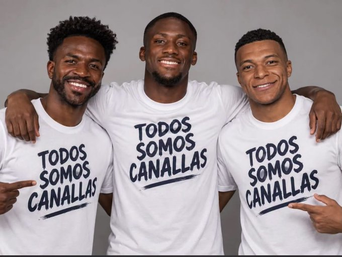 FredGaulois's tweet photo. Les espagnols sont en train de les détruire sur les RS.
Todos somos canallas : nous sommes tous des vauriens! https://t.co/TB33WJGg4v