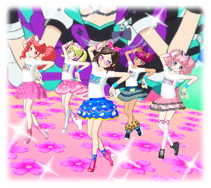 geruge2024's tweet photo. ＴシャツGETされたフレンドさんを勝手に召喚🪄して記念５人ライブ😆👍
せなちゃん💕ちまちゃん💕つばめちゃん💕ゆうちゃん💕ありがと～🥰みんなおめでと～🎉みんな可愛い～😍✨

@_sena_dayo__
@Rabbit_usagi01
@Tsu2_a_p
@U_pr10
#アドパラ #プリパラ #アイドルランドプリパラ https://t.co/h7ZxjrT0k7