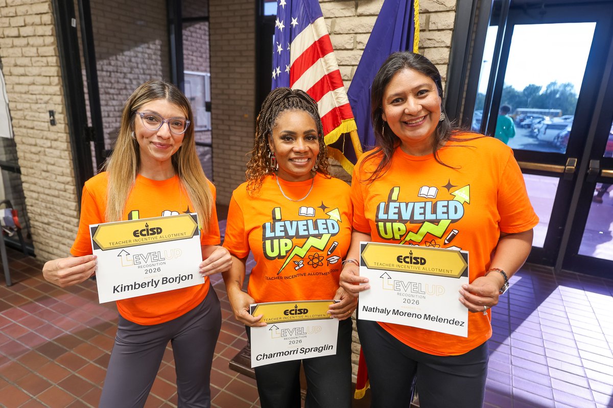 EctorCountyISD's tweet photo. 80 of our teachers have #LeveledUp!
Tonight, we recognized 80 ECISD teachers who reached a new milestone through the Teacher Incentive Allotment (TIA), a state program designed to recognize and financially reward highly effective teachers.
These educators earned the title of TIA Level Up teachers by improving their designation, moving from Recognized to Exemplary or from Exemplary to Master.
And those designations can make a significant impact. Last year, 532 ECISD teachers received TIA awards ranging from $3,393 to $22,825, with more than $6.3 million distributed to ECISD teachers through the program.
The program continues to grow, too. A year ago, student data was collected for 900 teachers. This year, that number has grown to more than 1,300 teachers, creating opportunities for even more ECISD educators to qualify for TIA awards.
Congratulations to our 80 Level Up teachers on reaching the next level!
#TeamECISD