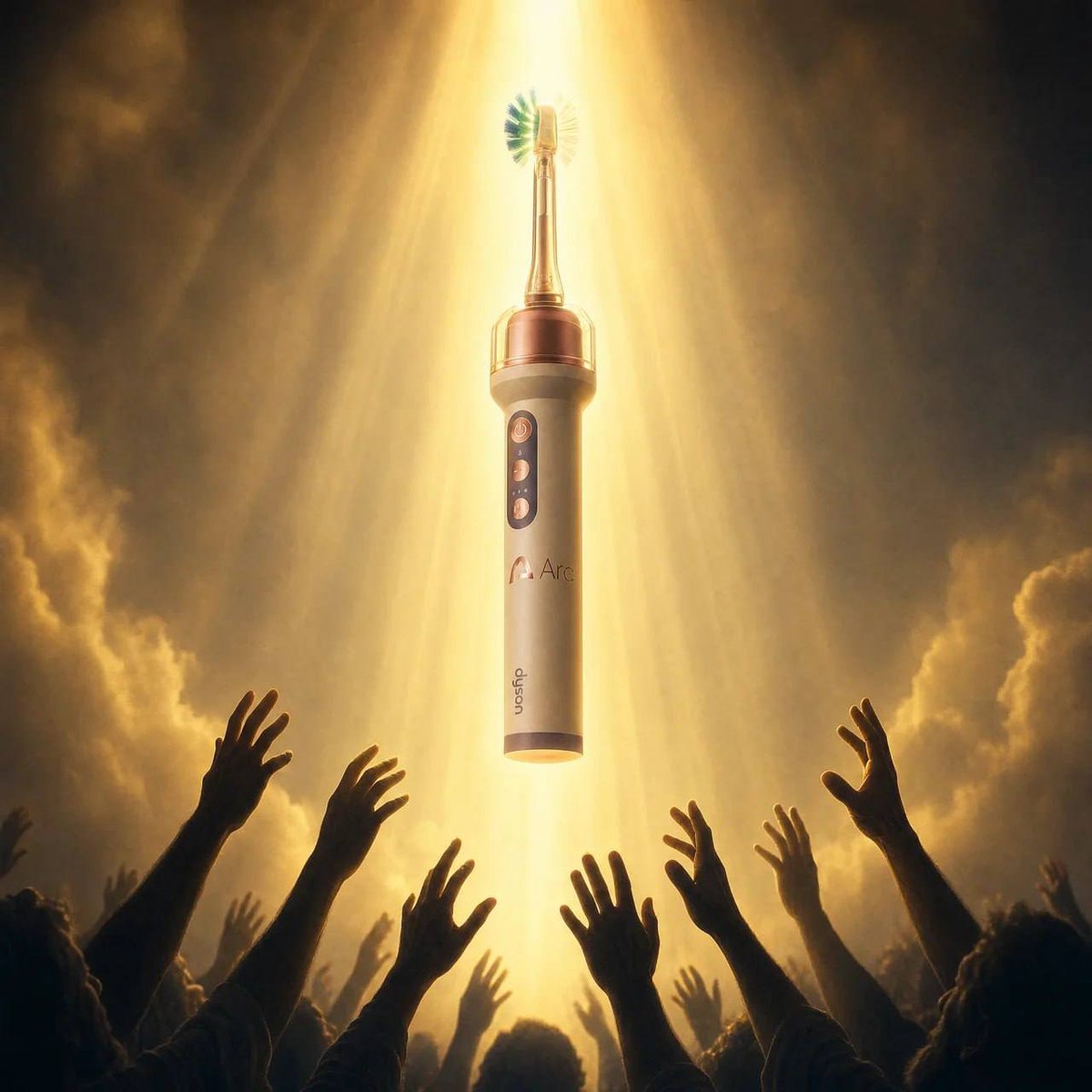 h4nlab's tweet photo. @mayemusk Little offtopic, but did you see the new toothbrush?
 It’s going crazy on @X https://t.co/ExCEomfpd8