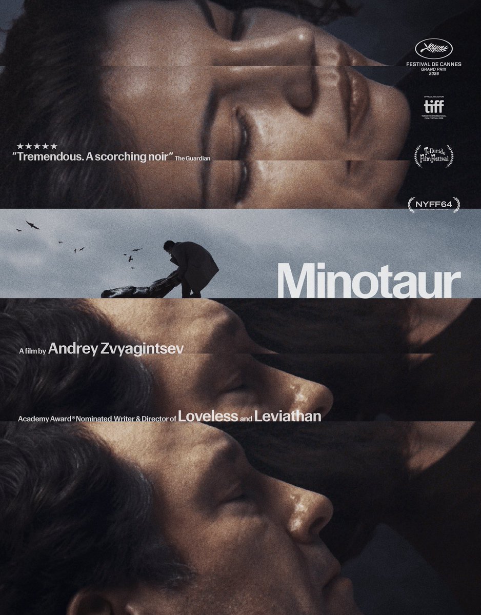 RBcasting's tweet photo. “Minotaur”, thriller politico di Andrey Zvyagintsev, rappresenterà la Francia agli Oscar 2027. Vincitore del Grand Prix al Festival di Cannes.

Il film nasce in esilio: Zvyagintsev vive oggi in Francia e ha dichiarato di non poter più lavorare liberamente in Russia. https://t.co/3huqi2D2FT