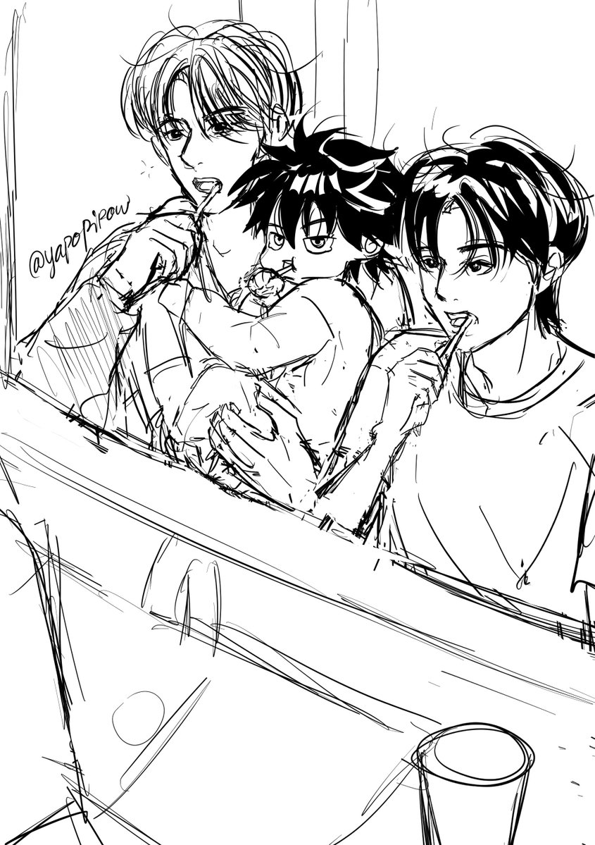 yapopipow's tweet photo. Keasikan ngesketch jam segini😀
#wip #RENJIN #Dewtee https://t.co/AxOS7rqgaS