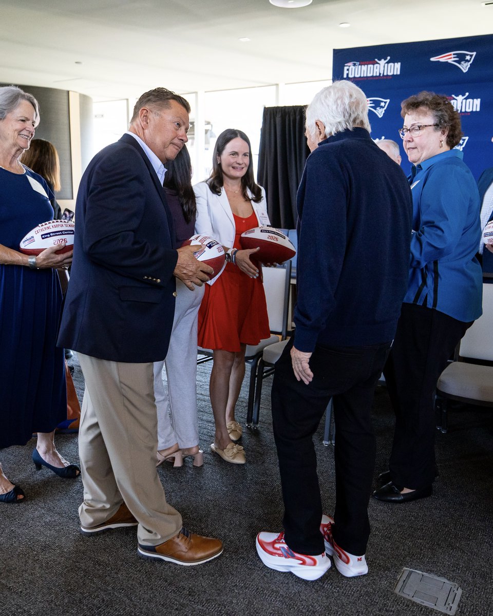 BAFOUND's tweet photo. Huge congratulations to BAF Board Member Joe Caruso on receiving the Myra Kraft Community MVP Award from @PatsFoundation. The honor includes a generous $10,000 donation to @BAFOUND to support brain aneurysm research and awareness. Thank you, Joe &amp; @PatsFoundation. Go Pats! https://t.co/Fbt9sobuDu
