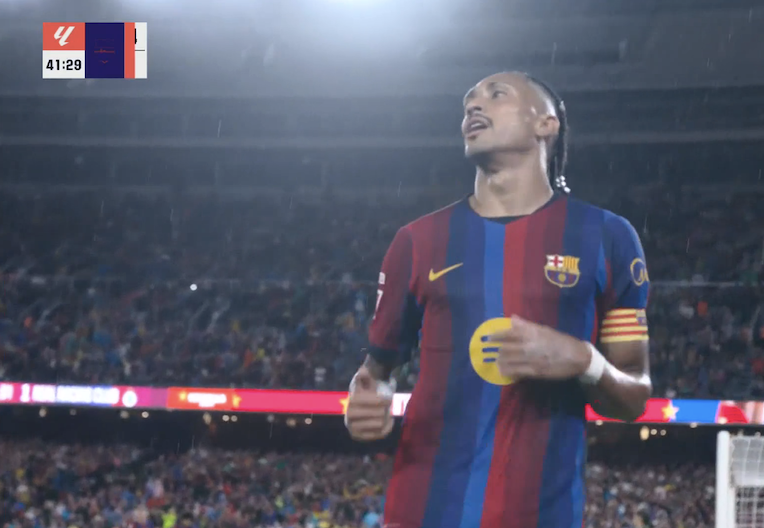 TouchlineX's tweet photo. 4-1 FC Barcelona.

GOOOOOOOOOOOOOOOLLLLLLLLLLL RAPHINHA !!!!!!!!!!!!!!!!!!!!!!!!!!!!!!!!!!!!!! RAPHINHA SCORES A BRACE AND SCORES THE 4TH GOAL OF THE NIGHT !!!!!!!!!!!!!!!!!!!!!! THERE IS NO STOPPING HANSI FLICK'S FOOTBALL !!!!!!!!!!!!!!!!!!!!!!!!!!!!!!!!!!!! 🇧🇷💫🇧🇷💫🇧🇷💫 https://t.co/NQZtG6JIZw
