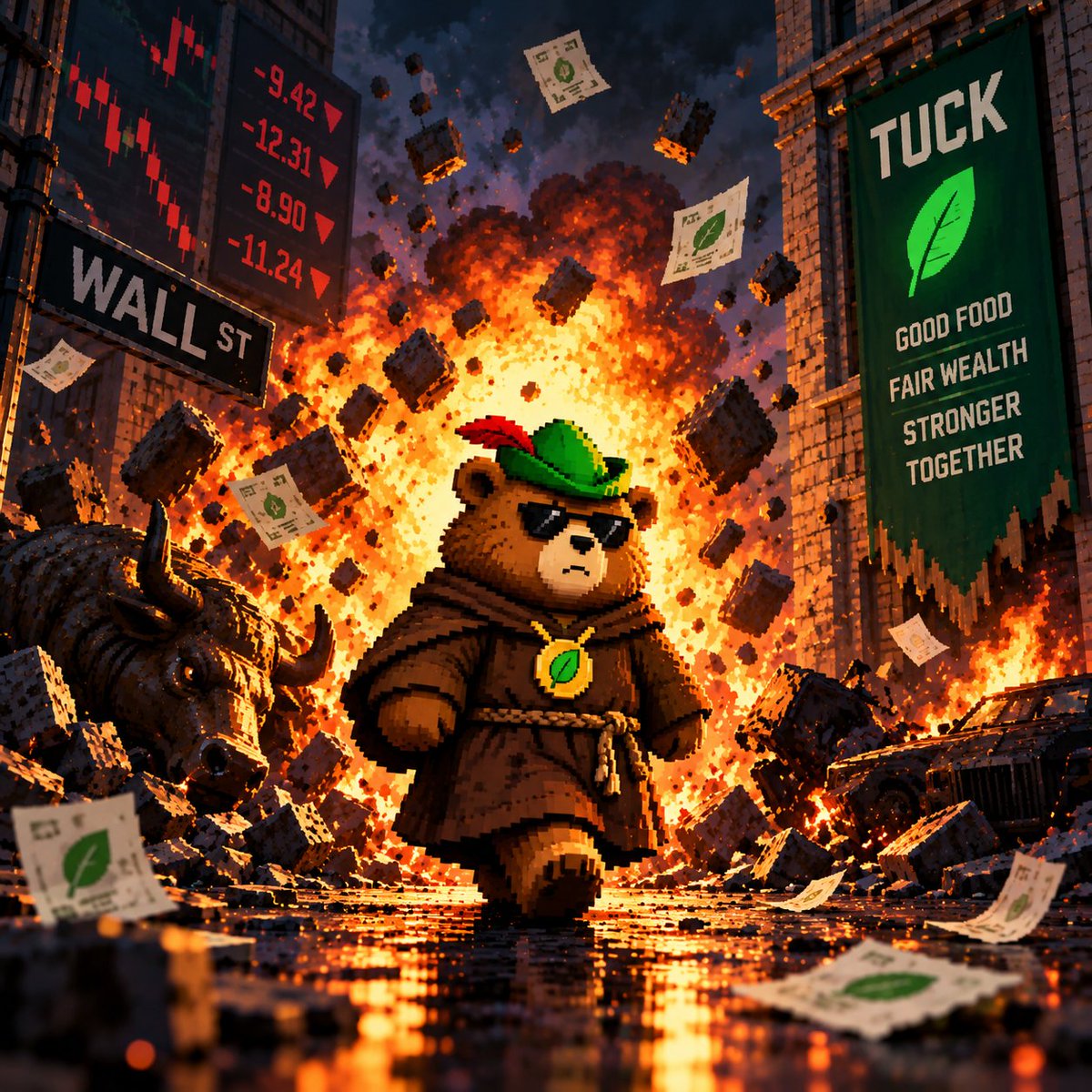 robintuckhood's tweet photo. Markets panic. Legends keep walking. 🍃
 ROBINTUCK https://t.co/e7E31OfLzm