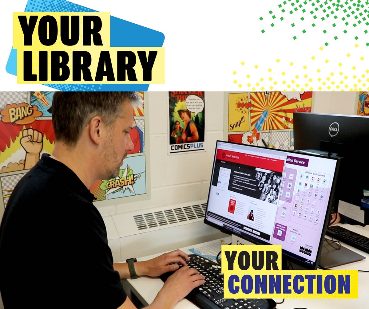EastSussexCC's tweet photo. Free computers, wifi and printers at your local #Library. Friendly staff on hand if you need them. 😇 

Find your nearest: https://t.co/pNRPCYvO4I 

What do you always struggle to do on your phone? 👇 

#EastSussex https://t.co/Bqmq67bZl5