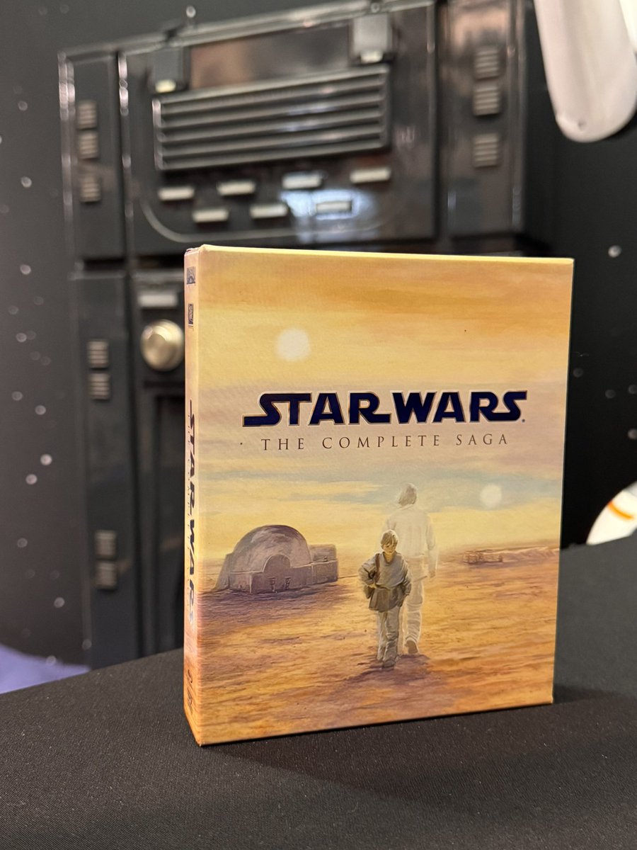 RanchoObiWan's tweet photo. 15 years ago today, Star Wars: The Complete Saga arrived on Blu-ray, bringing all six films together in HD for the first time.

Of course, there’s a copy in the Rancho Obi-Wan collection.

Who picked this up in 2011? https://t.co/NdurWsWGbT