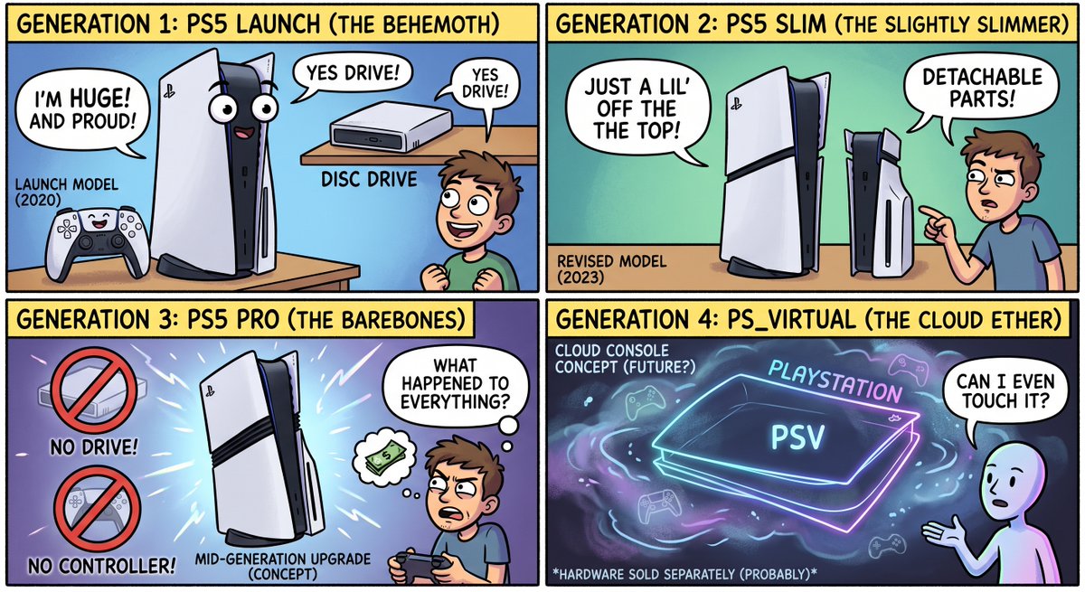 Thomas_IchBin's tweet photo. Sony's Secret Plan https://t.co/8MoUCh2eAv