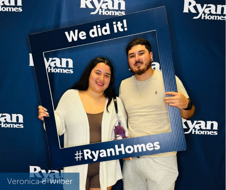 RyanHomes1948's tweet photo. Veronica &amp; Wilber are officially homeowners! 🏡🎉

Their favorite part was getting to see their home come to life throughout the building process. 

Thank you for choosing Ryan Homes to be part of your new home journey. 💙

📸: Veronica &amp; Wilber

#RyanHomes #NewConstructionHomes https://t.co/l1GVHFq33t