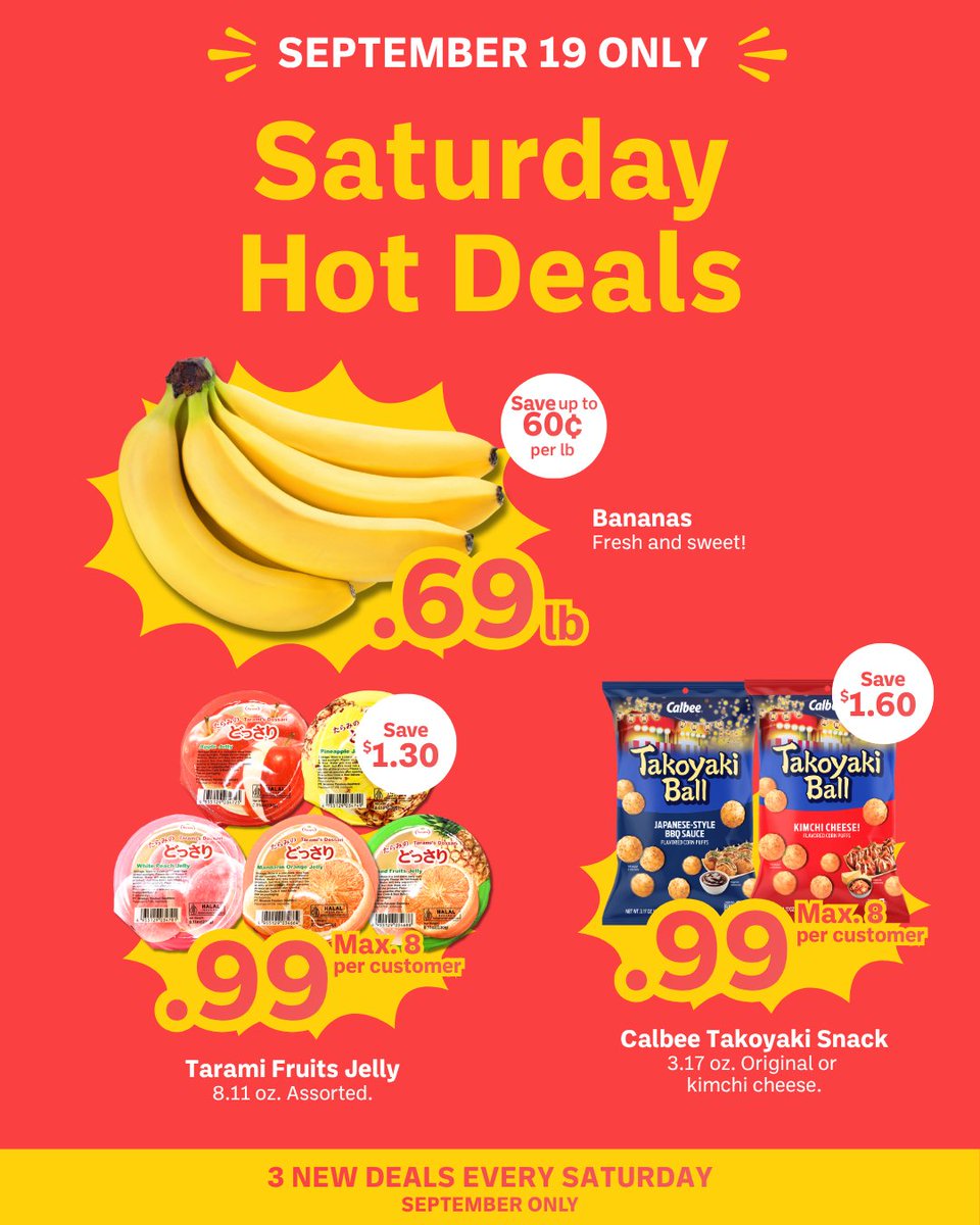 Uwajimaya's tweet photo. Everything you need for a delicious Japanese curry is waiting for you from wagyu beef to fresh veggies and more! 🥕🥩🍛

Explore all of this week’s specials here: https://t.co/UrQiVz8GWB

#Uwajimaya #WeeklySpecials #JapaneseCurry #JapaneseFood https://t.co/WjCDHmiSLP