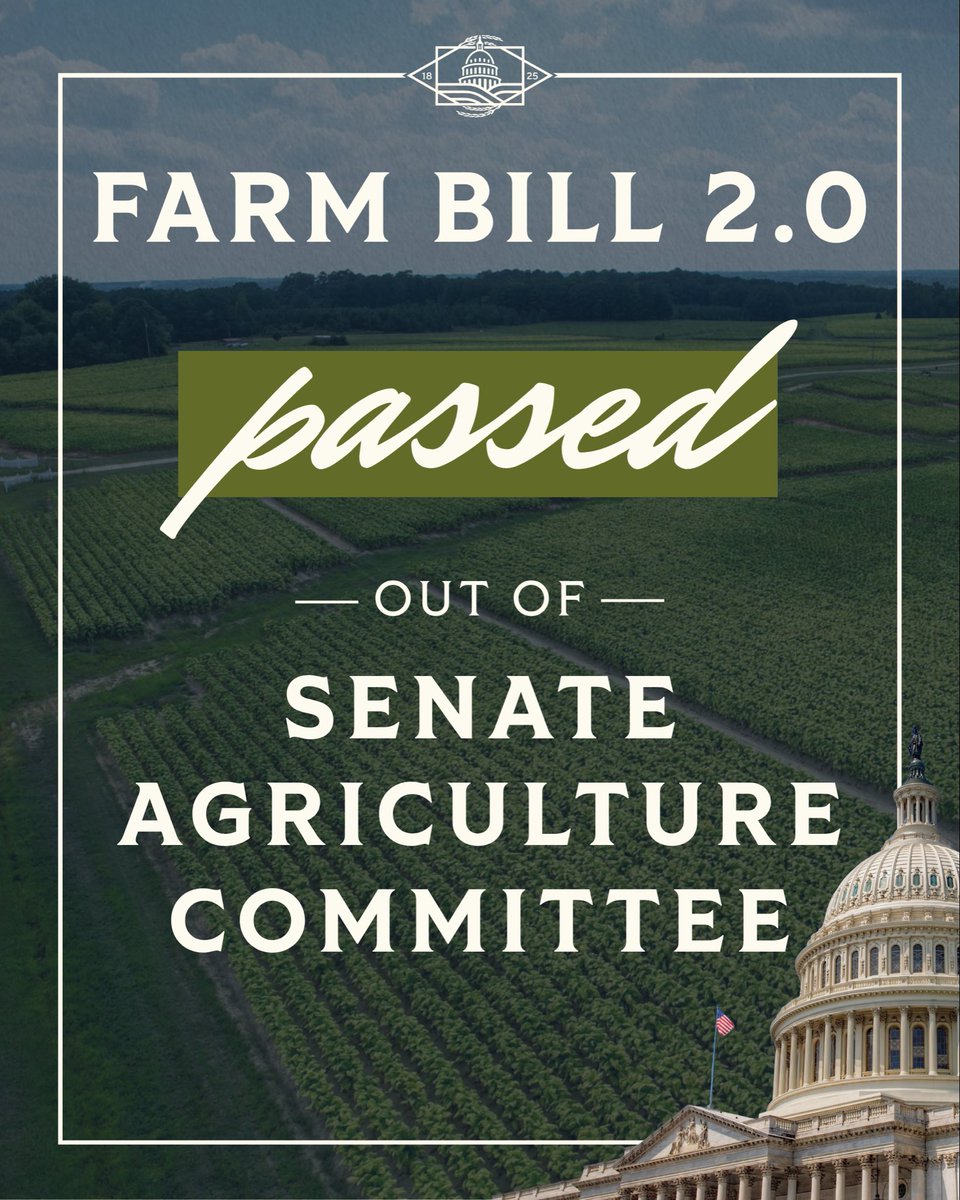 SenateAgGOP's tweet photo. 🚨Good news for farmers, ranchers and rural communities. 

#BuiltforFarmers #BuiltForRuralCommunites https://t.co/ROeJcg3RuC