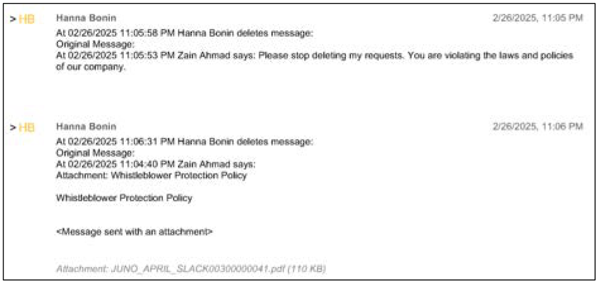 ActBlue Slack screenshot