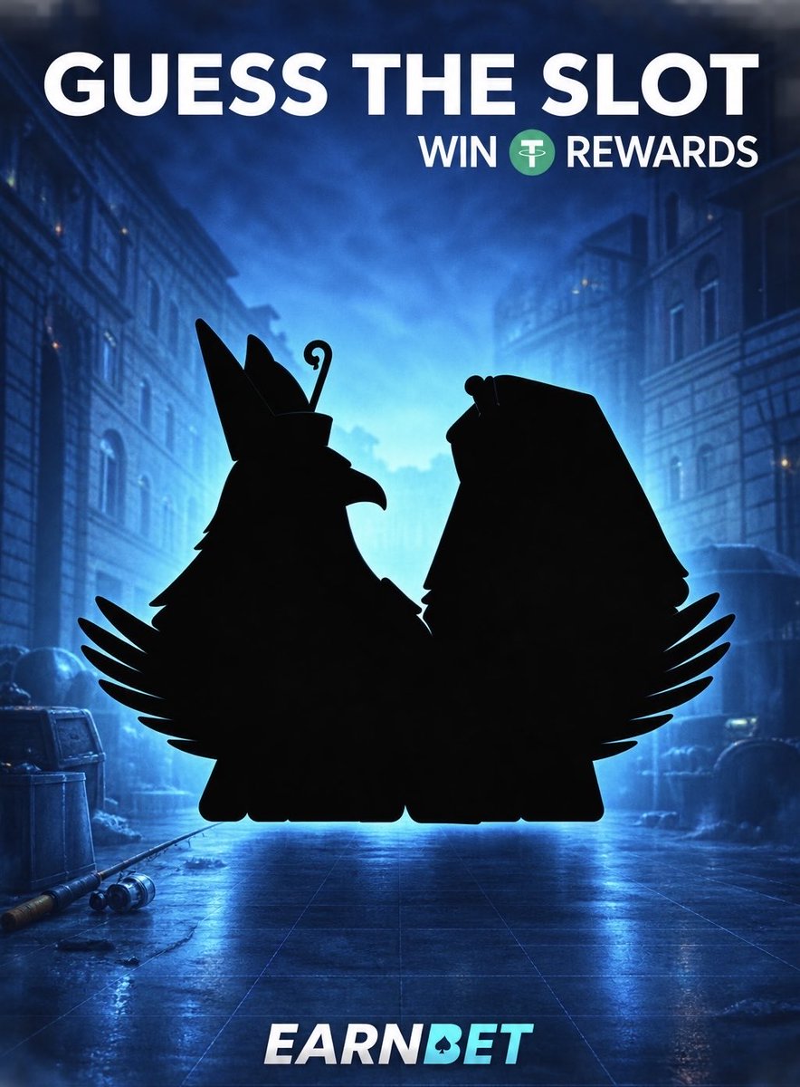 EarnBetCasino's tweet photo. It's hidden slot time! 
What is hidden in the shadow? 🧐
👉 Guess the Slot
👉 RT and add your EB username
💸 2 winners split $50 https://t.co/Kp3SIW1MDM