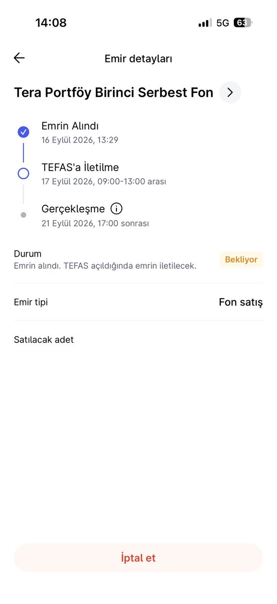 YoldaAvrupa's tweet photo. @fonvesting007 @bankadabiradam Bunda durum ne olur hocam? 13:29 da verdim bugün emri. TLY https://t.co/9hIrAYDp7D