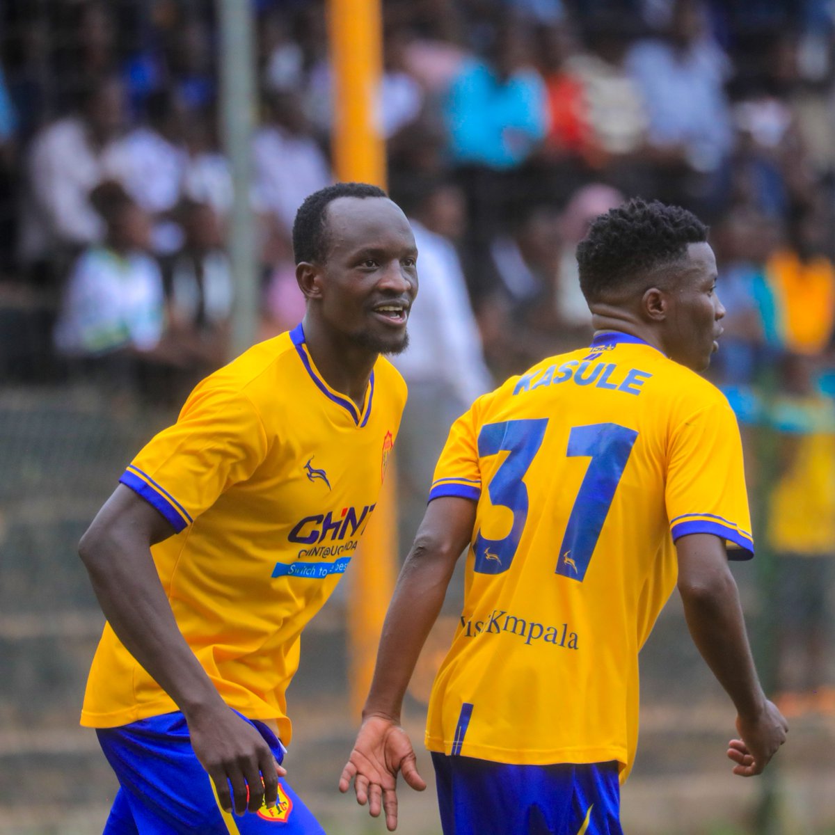 KCCAFC's tweet photo. Winning goals have a special feeling. Our match winner with the only goal of the day.

@Anyamaemmanuel9 🥰 https://t.co/mp4sAG5i4u