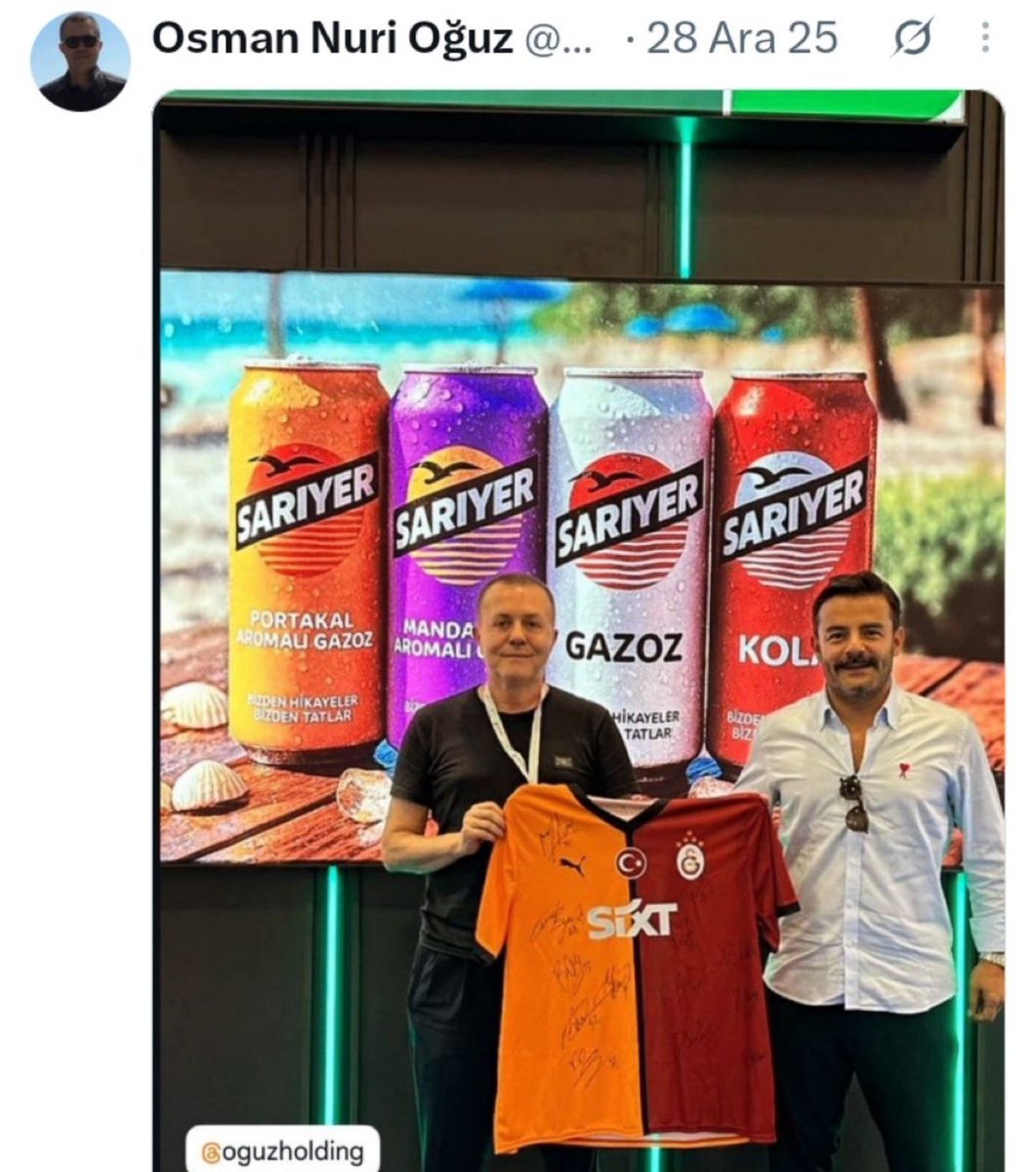 FenerSports_tr1's tweet photo. Fenerbahçeye saldıran soytarıların programına sponsor olan Oğuz Holding in genel müdürü 
Osman Nuri Oğuz https://t.co/6fiBVL3BTf