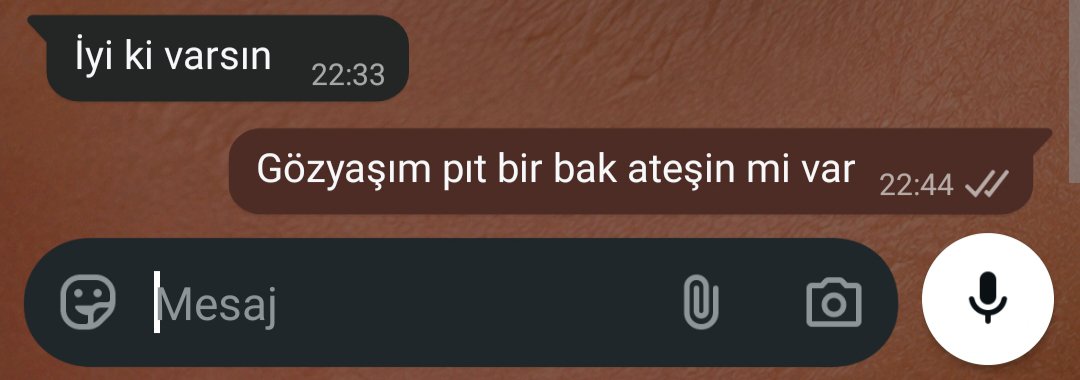 Dilfiruz_5's tweet photo. 7 yıllık arkadaşlığımızda ilk defa “iyi ki varsın” dedi. Evliliğe bir hafta kala vicdan muhasebesi başladı sanırım, geç de olsa doğru yolu buldu 😂 @Athena_amaaa https://t.co/m5C7coWLh1
