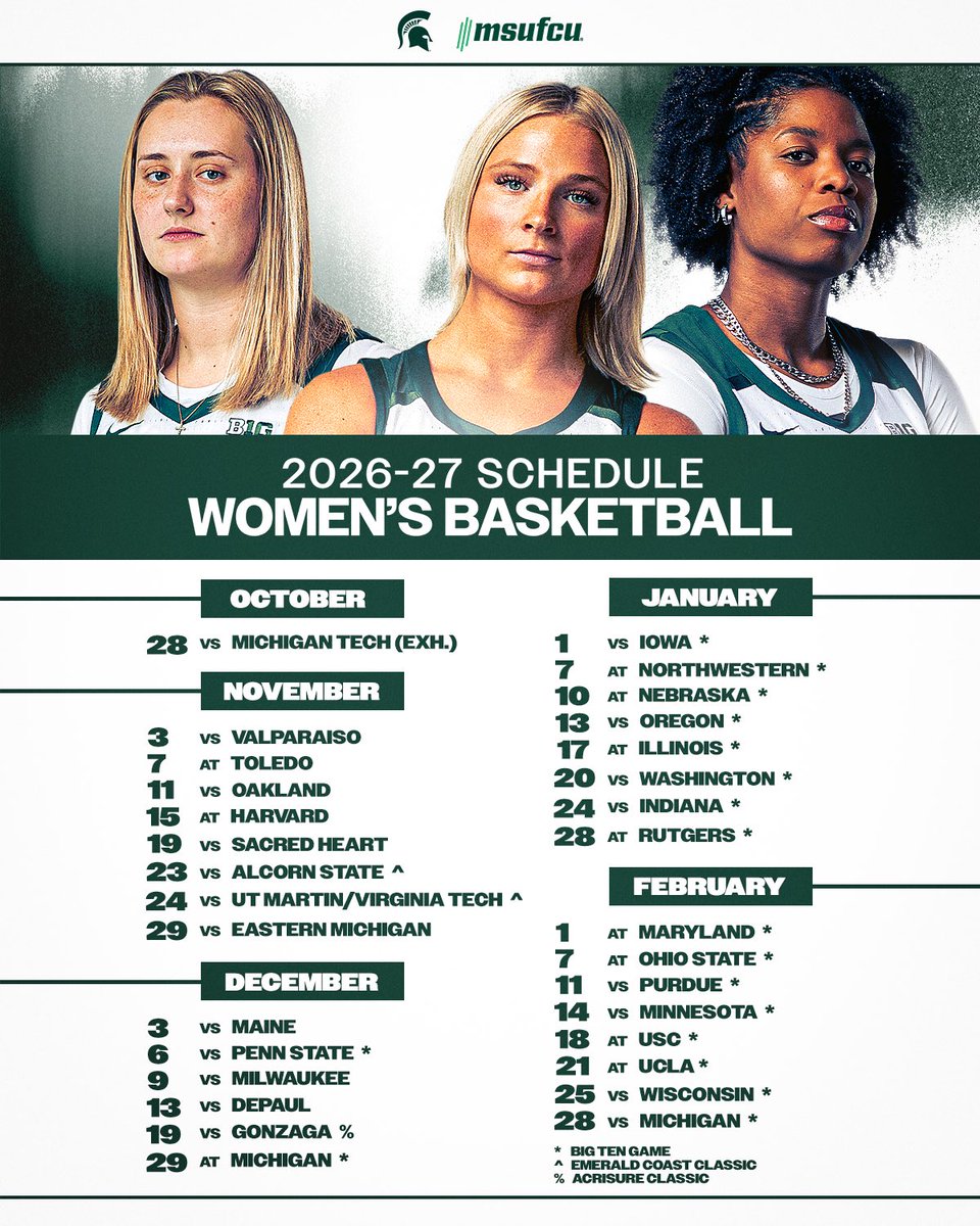 2026-27 Game Schedule