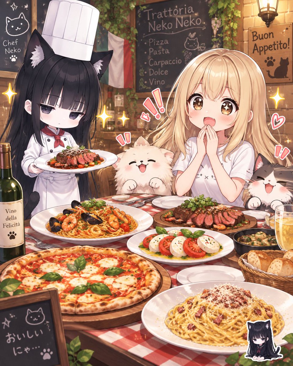 iuvDL51Ys027162's tweet photo. #ふわふわさん

今日はイタリア料理の日らしいです。
ということで、シェフによるお手製イタリア料理を食します✨️ https://t.co/3yQ6DaOlSm