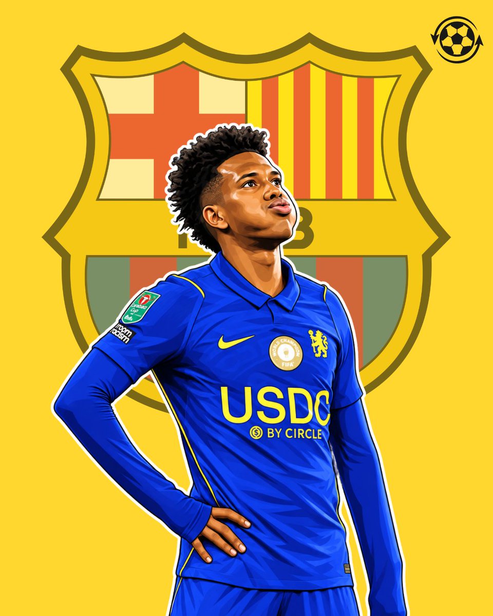 DeadlineDayLive's tweet photo. 🚨 Barcelona are weighing up a summer move for Chelsea winger Estêvão Willian.

Deco is keeping track of the 19-year-old’s situation after his opportunities under Xabi Alonso became limited.

Barça could approach Estêvão’s representatives in early 2027 after monitoring his progress.

(Source: @elnacionalcat)