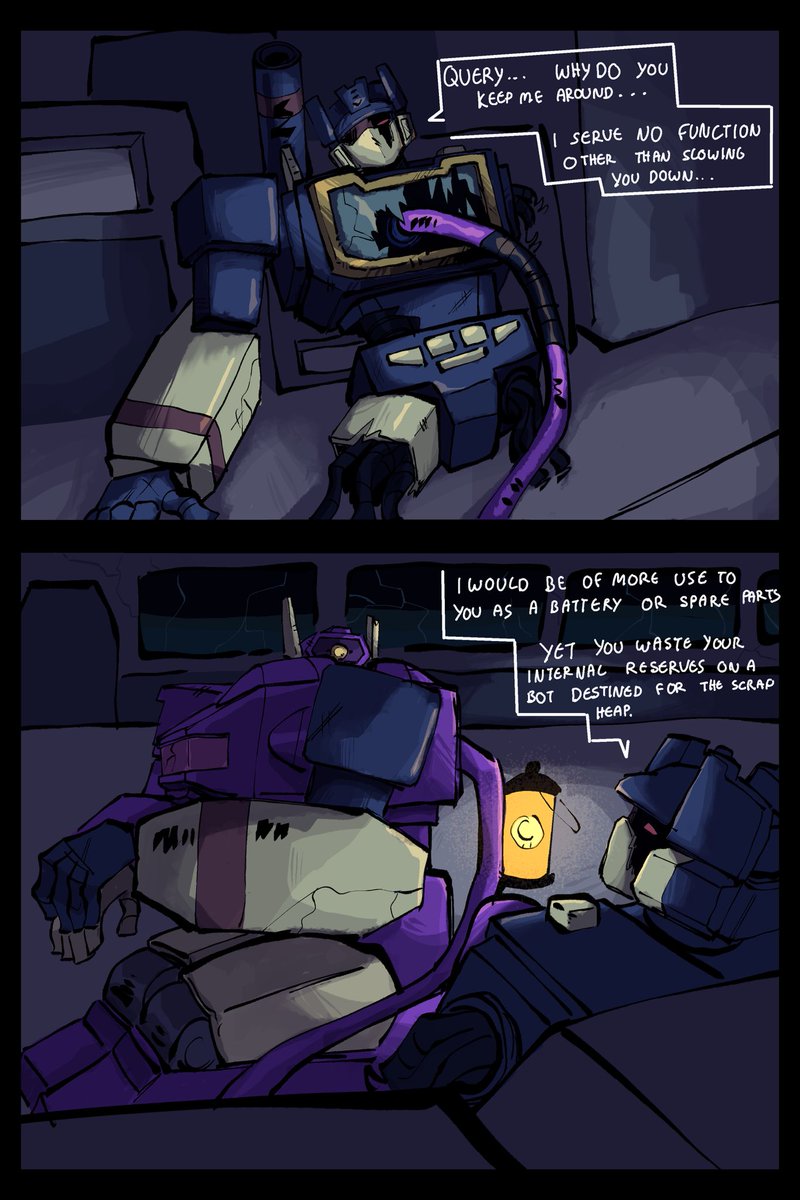 Piyat_tidaaaa's tweet photo. Dark Energon infection mini comic 1/6

#transformers #shockwave #soundwave #wavewave https://t.co/dSDP4Z2WIU