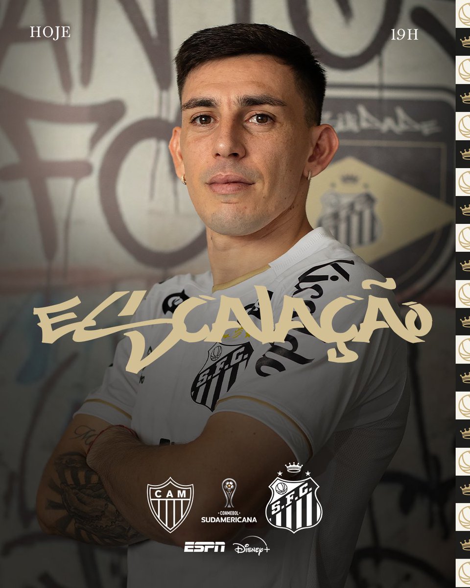 SantosFC's tweet photo. PEIXÃO ESCALADO PRO JOGO DECISIVO! 📋 https://t.co/l9llfR2gwU