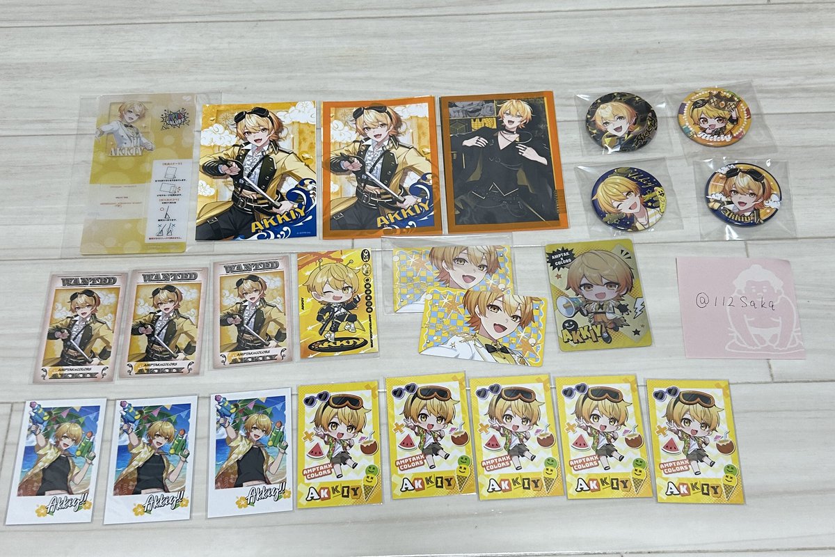 112Saka's tweet photo. アンプ　グッズ

【求】📣❤️or買取
【譲】画像のもの

郵送希望です‼︎
ふぁみくじと一緒に交換していただける方
お気軽にお声掛けください🙇🏻‍♀️
過去グッズだけでも大丈夫です！

リプに他まだあります👇

#AMPTAKグッズ交換
#アンプタックグッズ交換 https://t.co/JXnw2axsQh