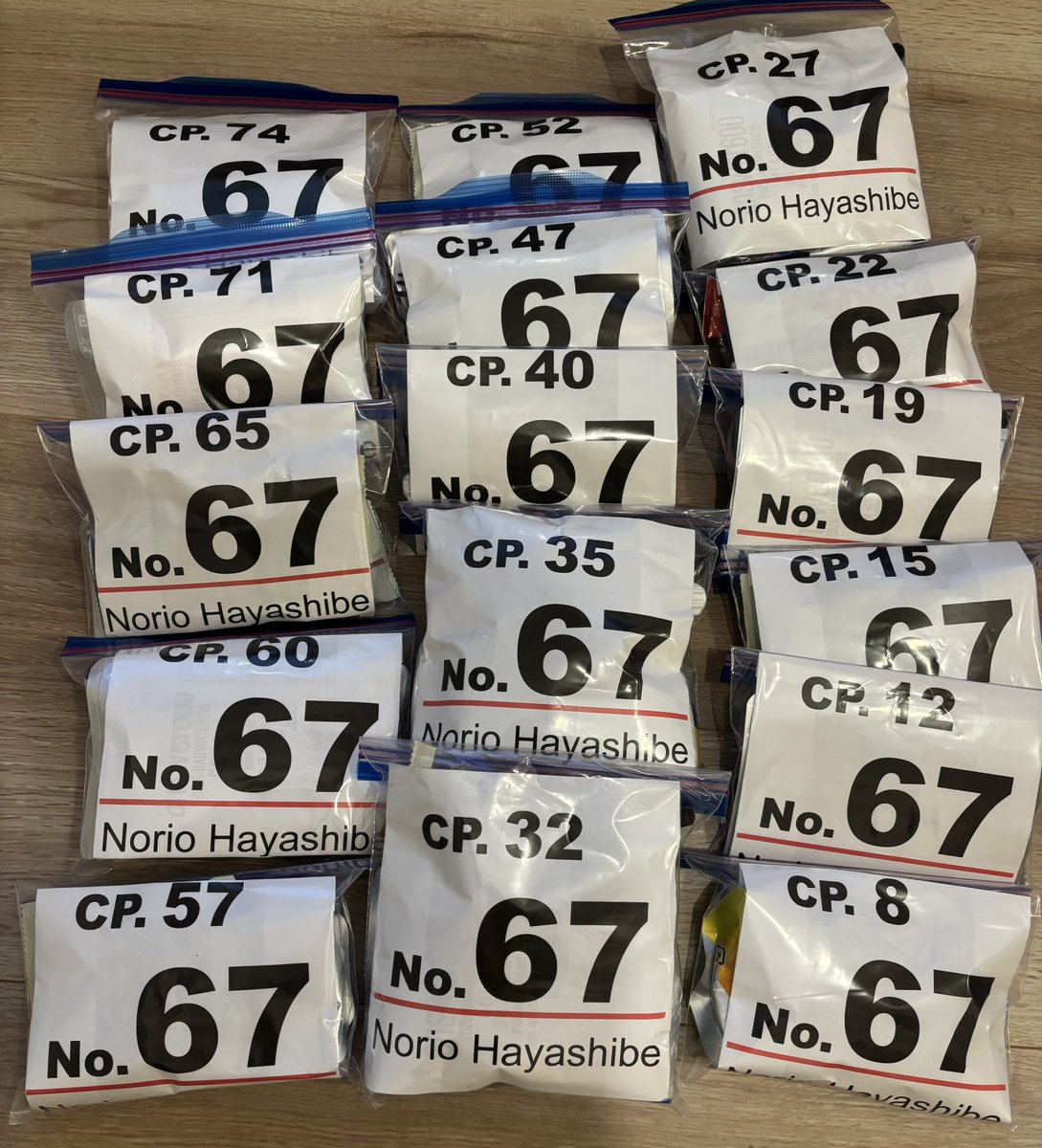 slugger521's tweet photo. デポ準備完了
#Spartathlon https://t.co/jm76kGl7Or