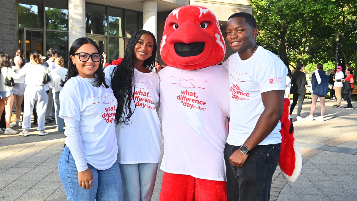 StJohnsU's tweet photo. The 24th Annual University Service Day is coming up on Sept. 26! Join fellow J#SJUJohnnies as we put our Vincentian values into action, give back to our neighbors, and make a meaningful impact across our communities. #SJUElevates

🔗 Get involved: https://t.co/An1osJ6IN7 https://t.co/ppa3MvwJoa