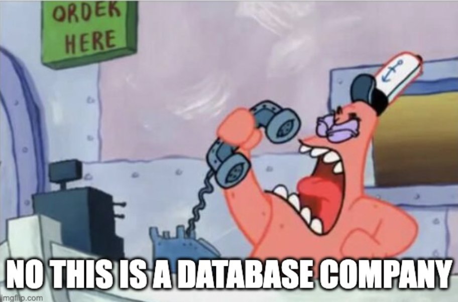 CockroachDB's tweet photo. this is fine https://t.co/MpEVNyitxT