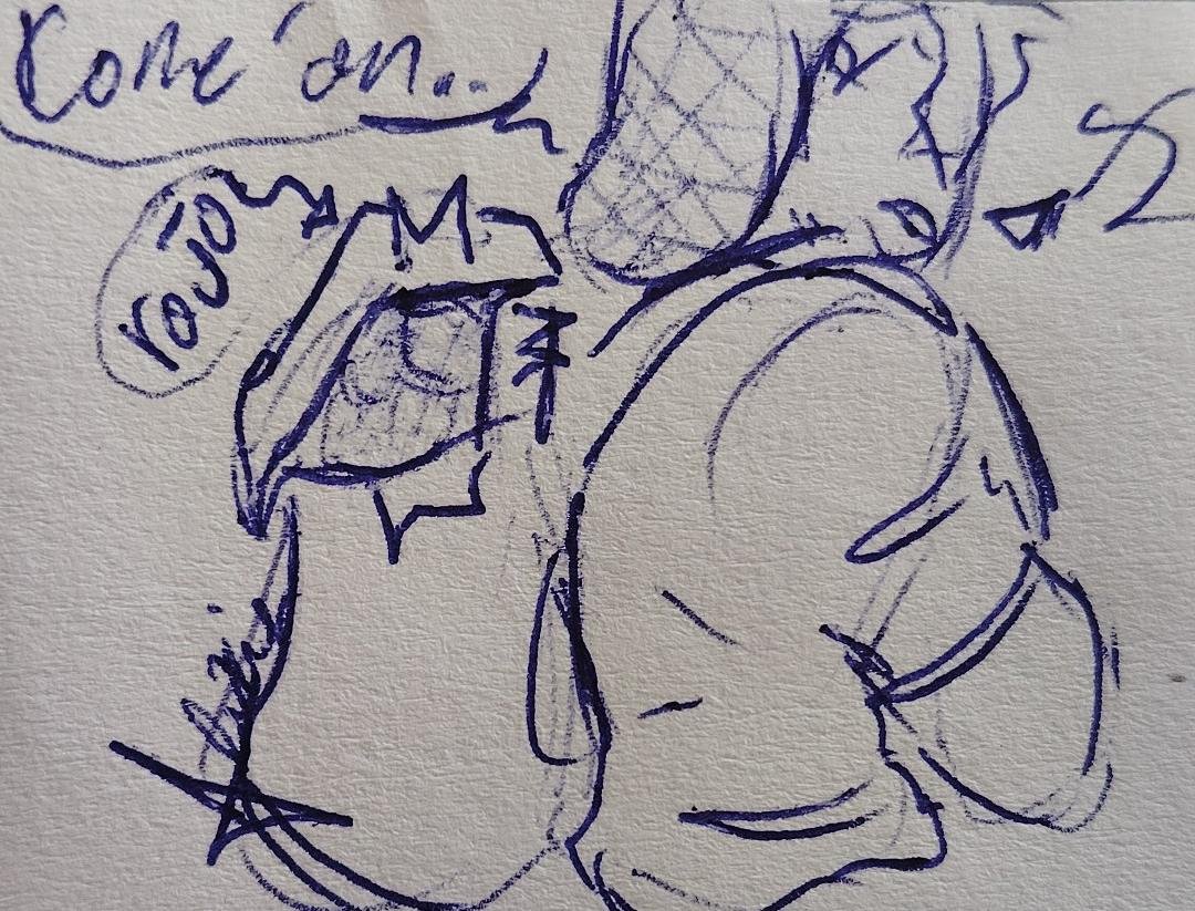 Alexis_Drawn's tweet photo. Ayuda.. me da gracia ésta escena de verity con LookOut xD #verityᵀᴹ #LookOut3d https://t.co/kYlpkYmvmU