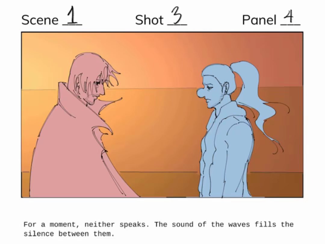 harveynara's tweet photo. Finished my storyboard assignment for my script writing class and I wanted to share it with you guys!
I had a great time drawing shanks and buggy but with the writing it was hard to make them sound “in character”. Hope you guys enjoy my silly story board assignment!
#shuggy https://t.co/HDhXNtkXd8