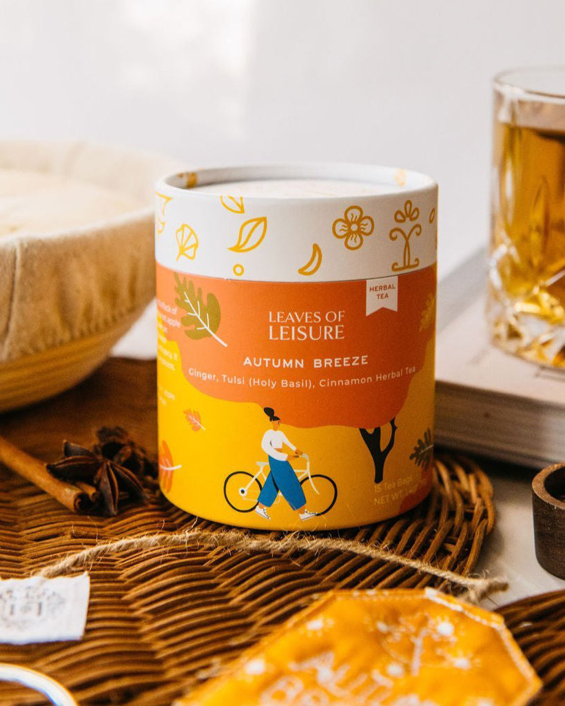 fadmarket's tweet photo. #FADMakerSpotlight 🫖 Meet Leaves of Leisure Tea, a woman-owned herbal tea brand inspired by the little things that make us slow down and enjoy the moment.
And yes, that tiny Autumn Breeze tea bag is a bookmark. 📖

Find them this Sunday at Open Streets on Montague!

⏰ 12–6pm https://t.co/eYWa9Cy0Xz