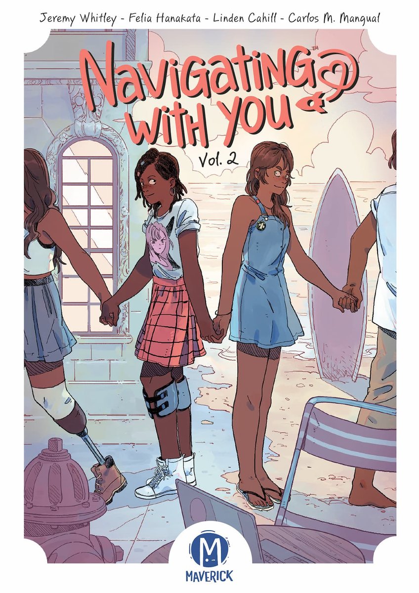 UnComicMas's tweet photo. @Maverick_OGN  el sello de novelas gráficas para jóvenes adultos de @MadCaveStudios  presenta la muy esperada secuela de Navigating With You/Navegando Contigo Vol 2 que llegará el 25 de noviembre de 2026

https://t.co/g1ZlfO9AaJ https://t.co/1L01i4ahNn